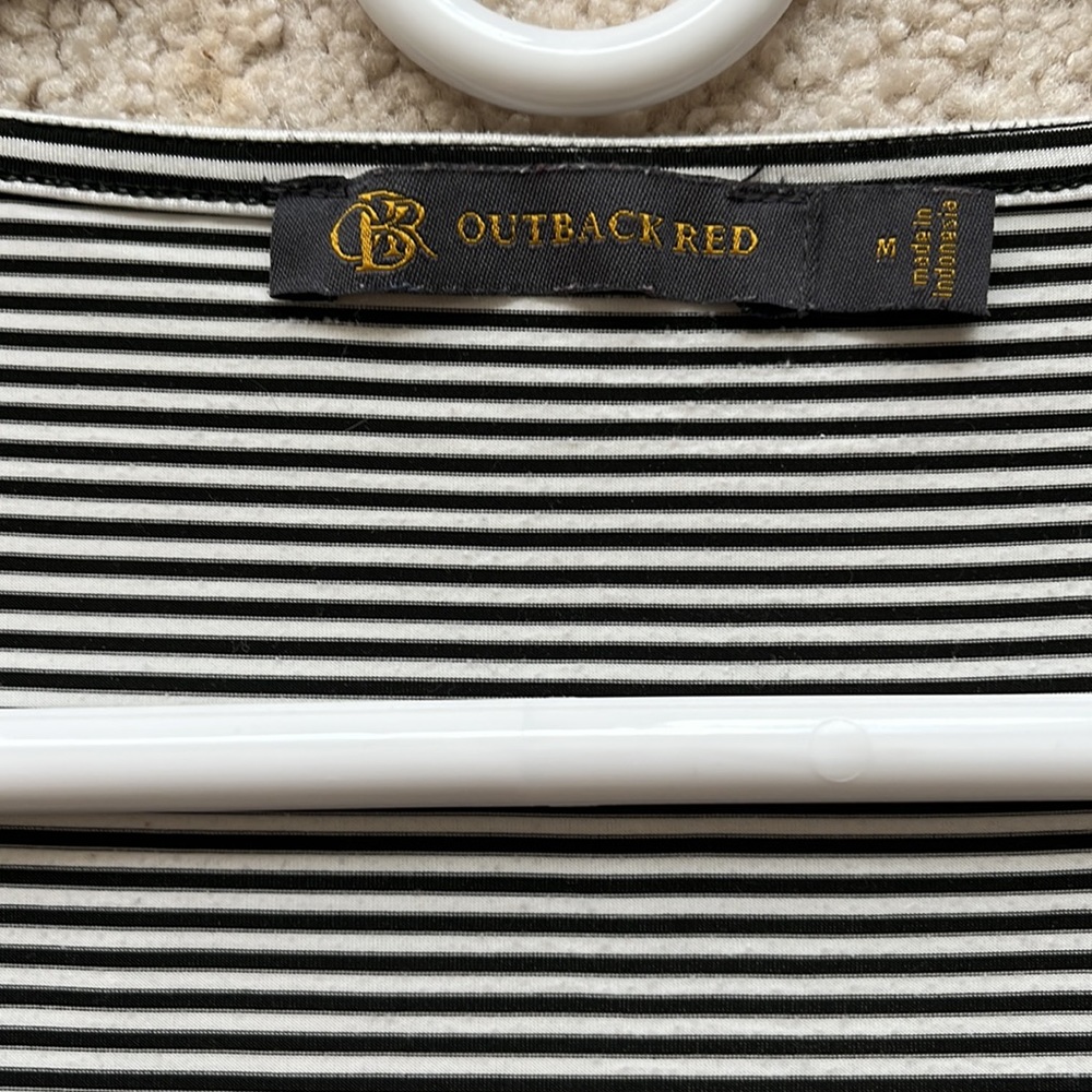 Outback Red Ruffle-Front Blouse - Picture 3 of 4